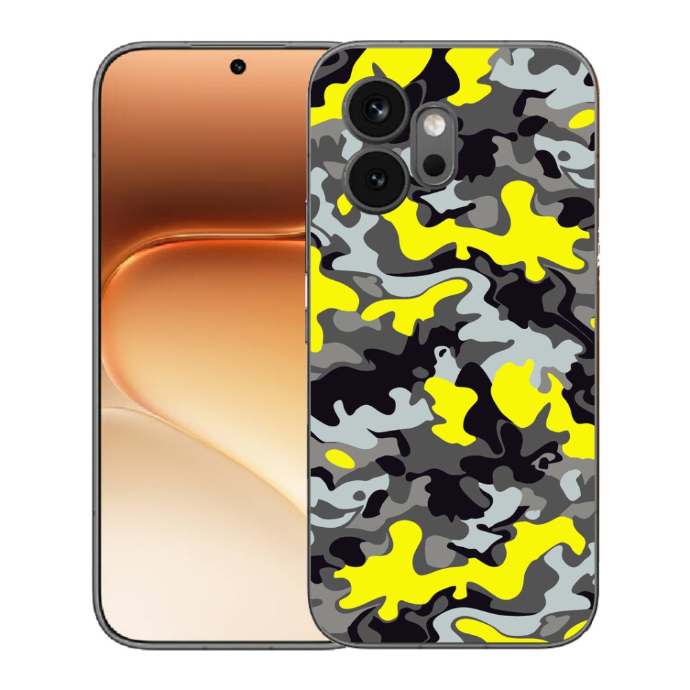 Gelový kryt mmCase na Honor 600 - maskáčový vzor 6