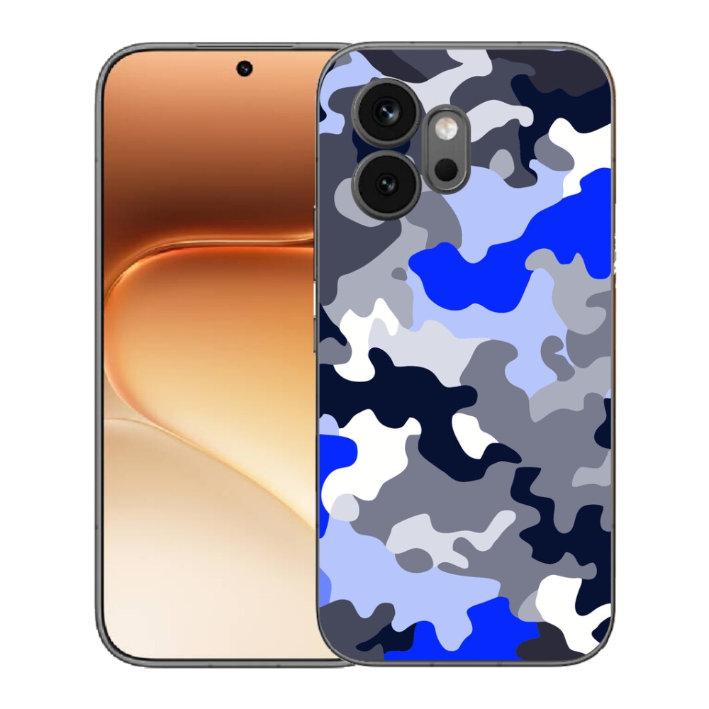 Gelový kryt mmCase na Honor 600 - maskáčový vzor 8