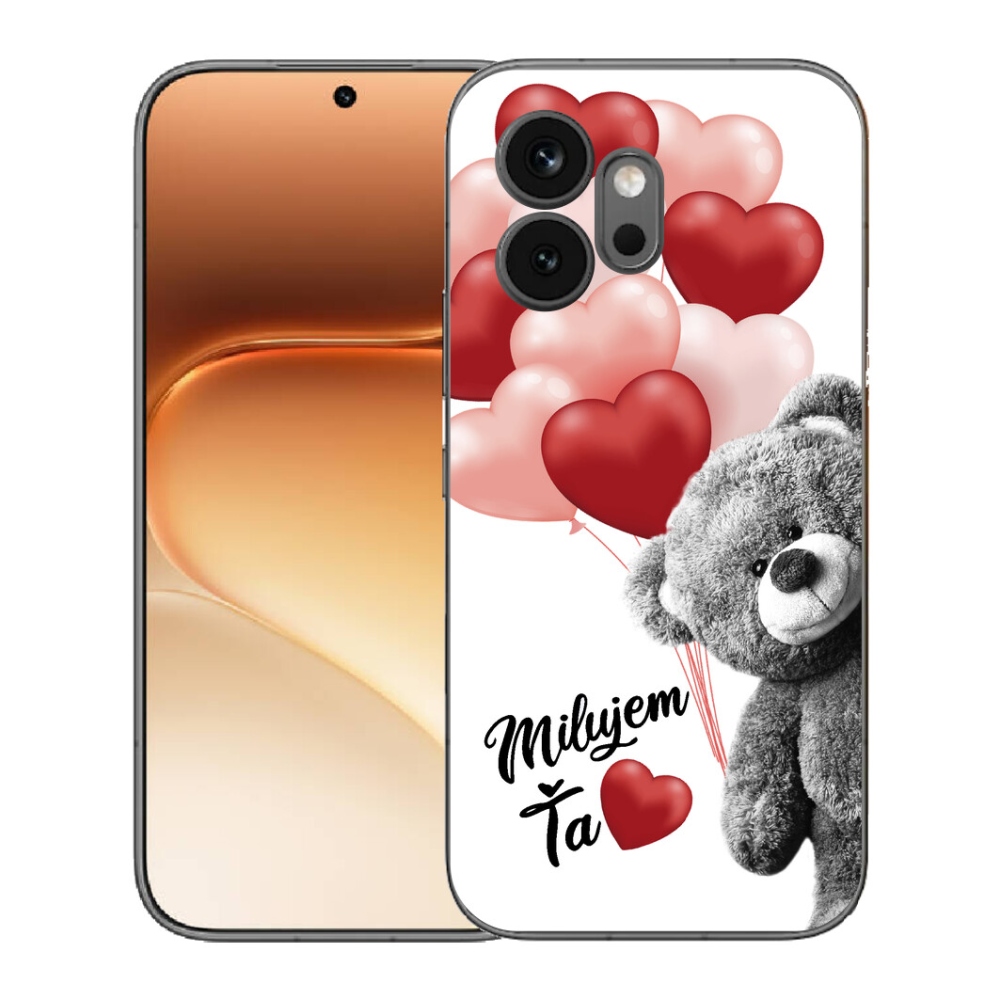 Gelový kryt mmCase na Honor 600 - milujem Ťa sk