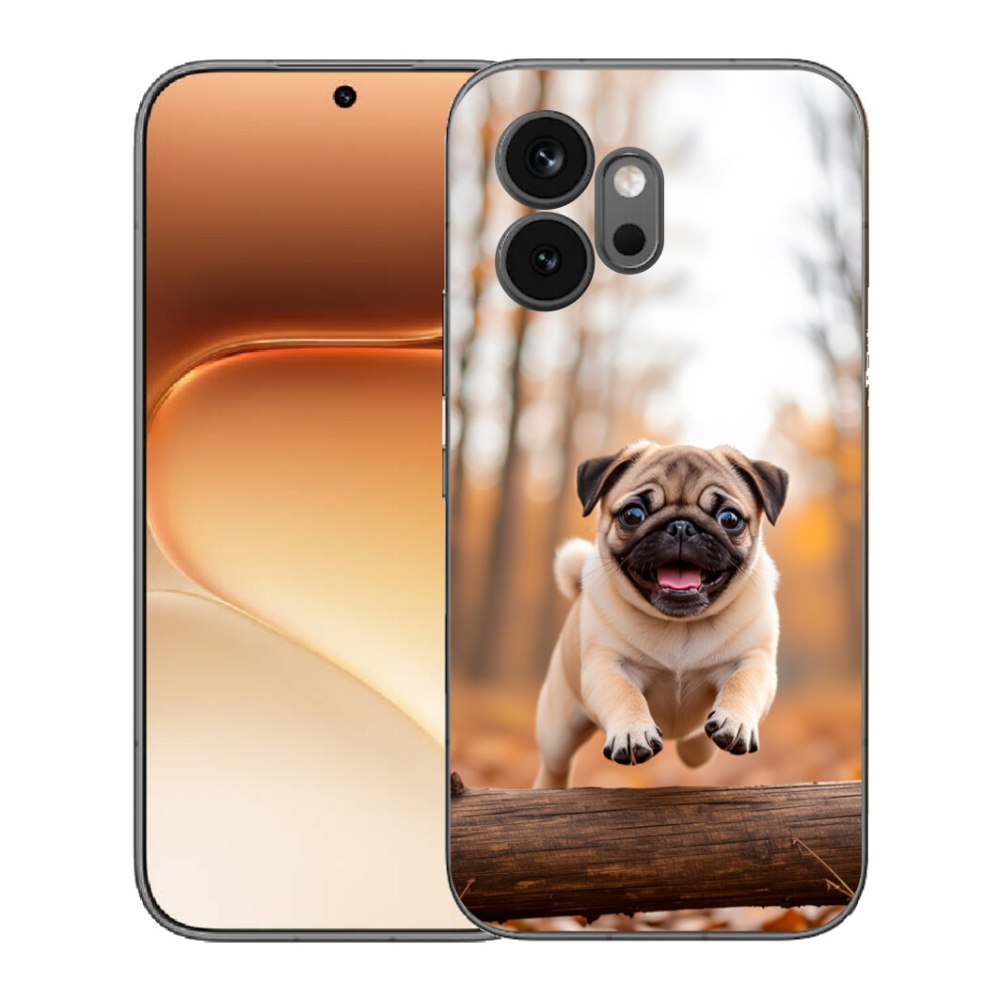 Gelový kryt mmCase na Honor 600 - mops 2
