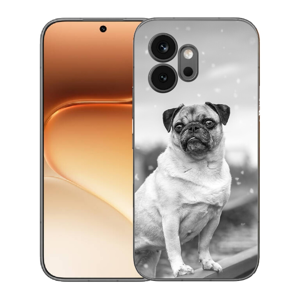 Gelový kryt mmCase na Honor 600 - mops