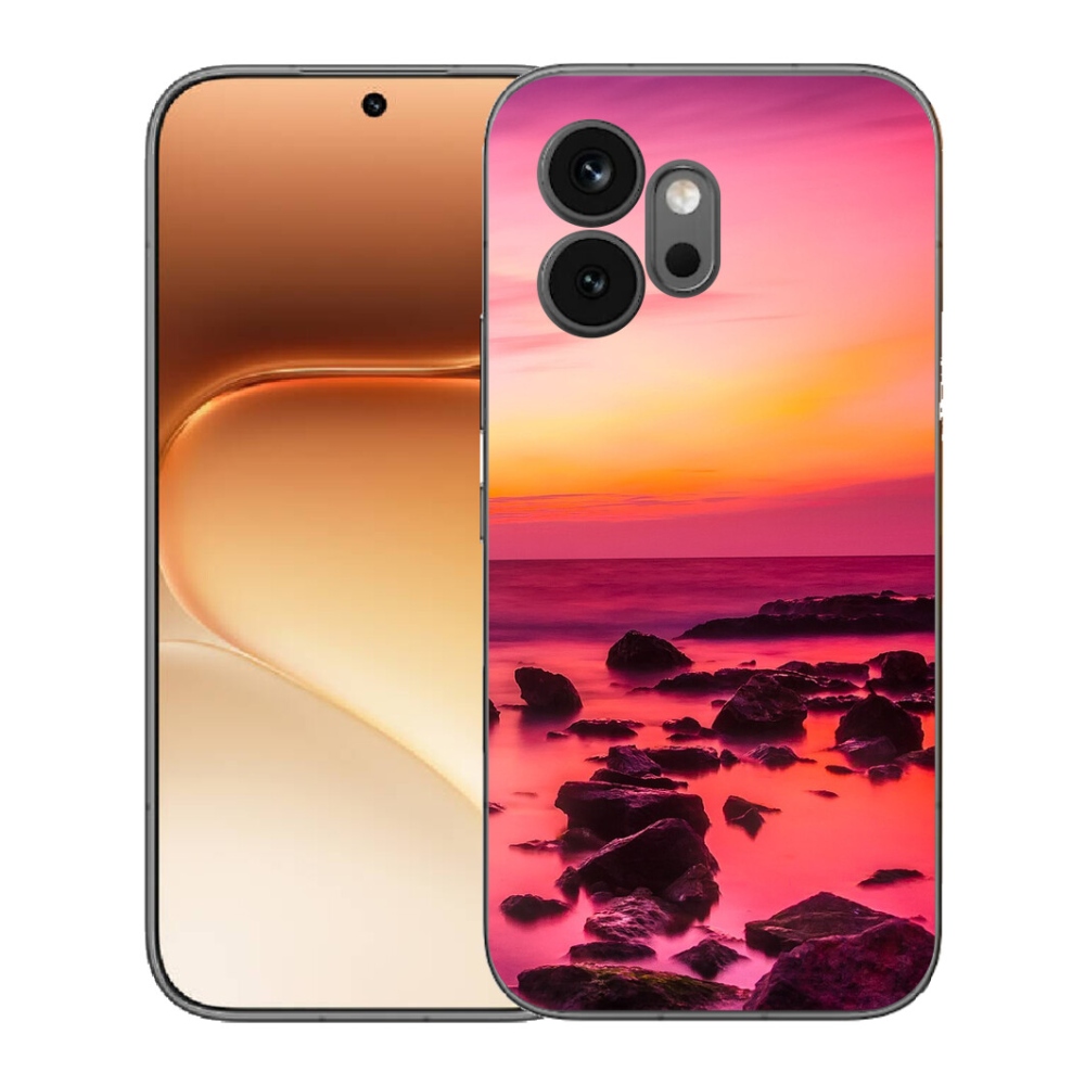 Gelový kryt mmCase na Honor 600 - moře a záře
