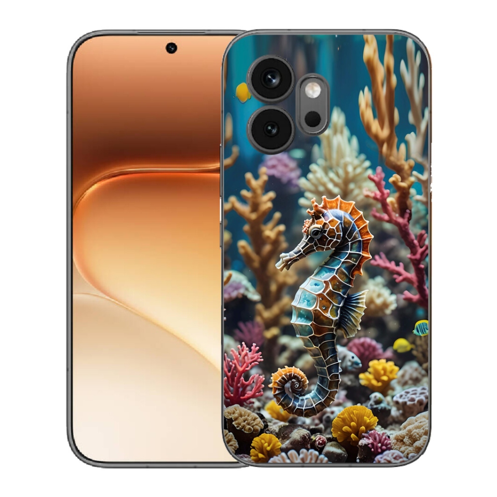 Gelový kryt mmCase na Honor 600 - mořský koník 2