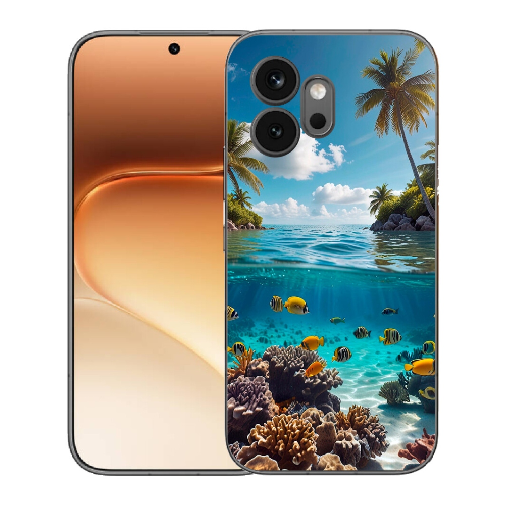 Gelový kryt mmCase na Honor 600 - mořský svět 4
