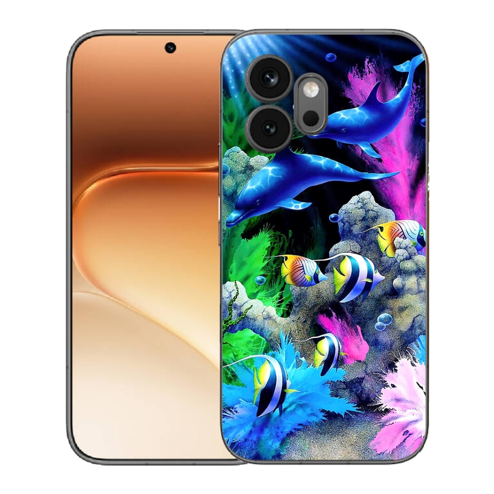 Gelový kryt mmCase na Honor 600 - mořský svět