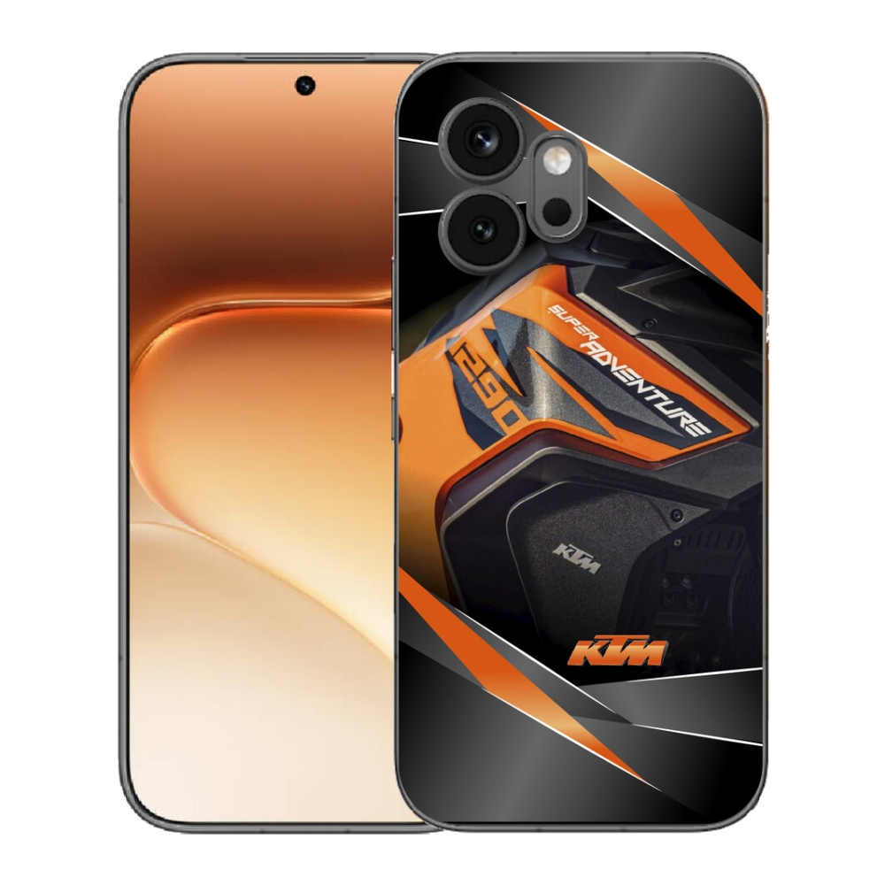 Gelový kryt mmCase na Honor 600 - motorka ktm