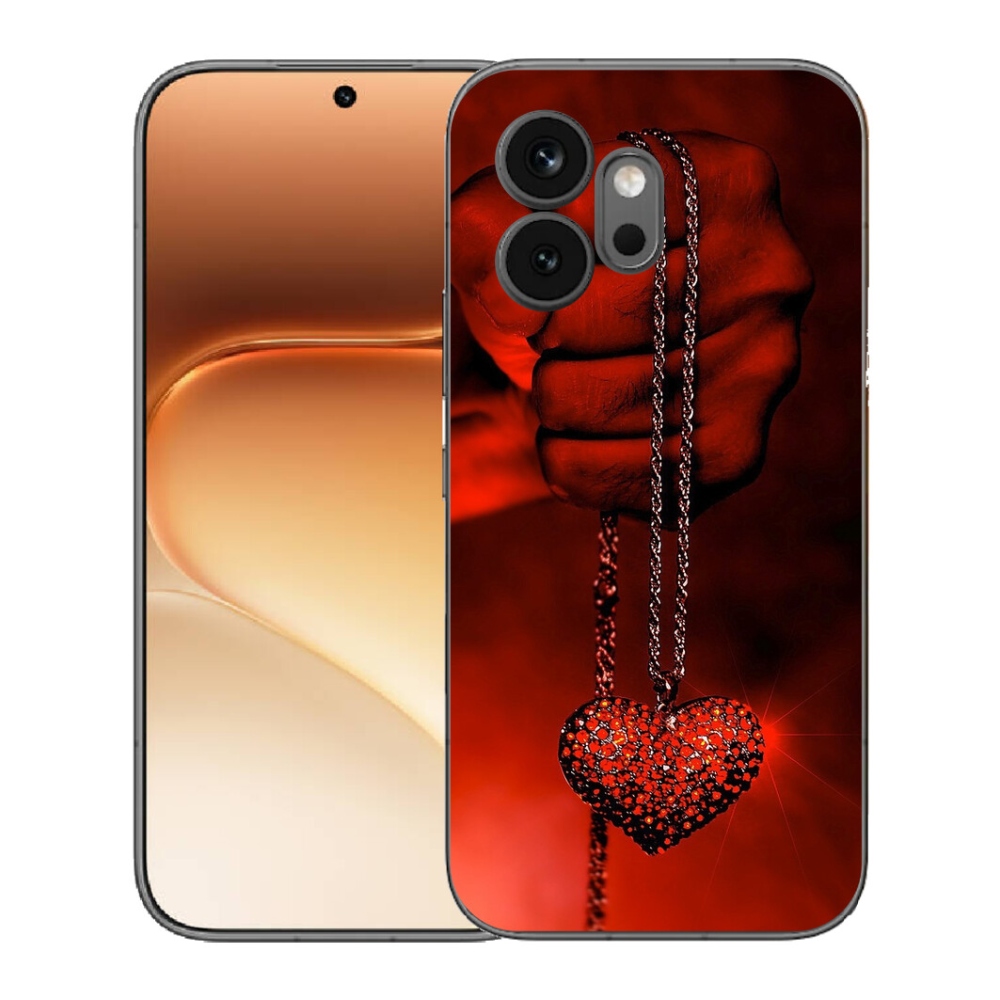 Gelový kryt mmCase na Honor 600 - náhrdelník