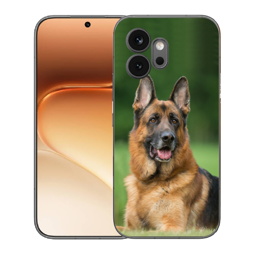 Gelový kryt mmCase na Honor 600 - německý ovčák