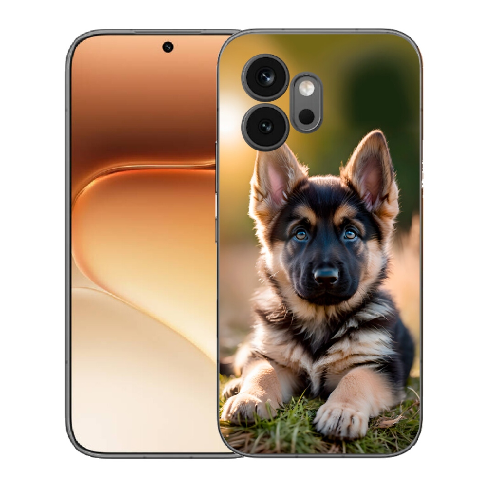 Gelový kryt mmCase na Honor 600 - německý ovčák v přírodě