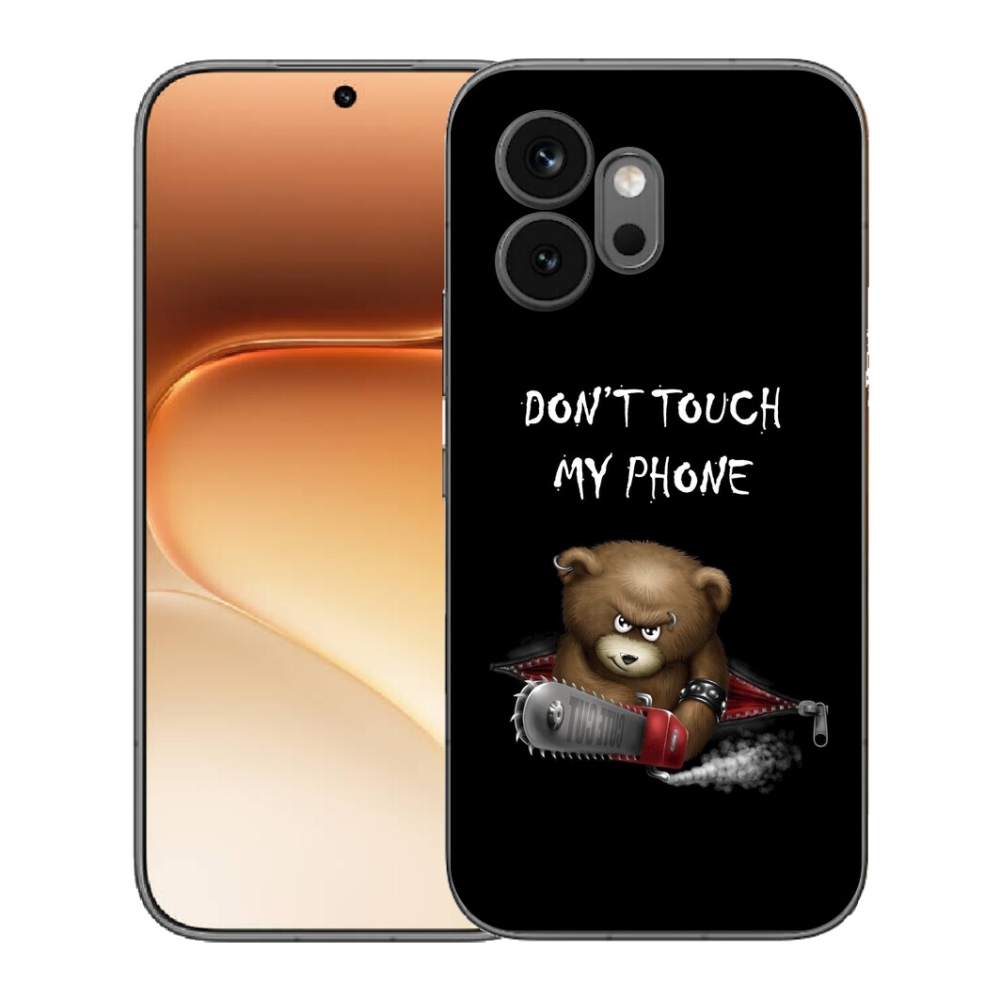 Gelový kryt mmCase na Honor 600 - nesahej na telefon
