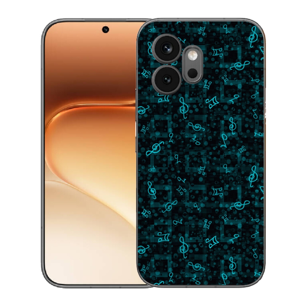 Gelový kryt mmCase na Honor 600 - noty 1