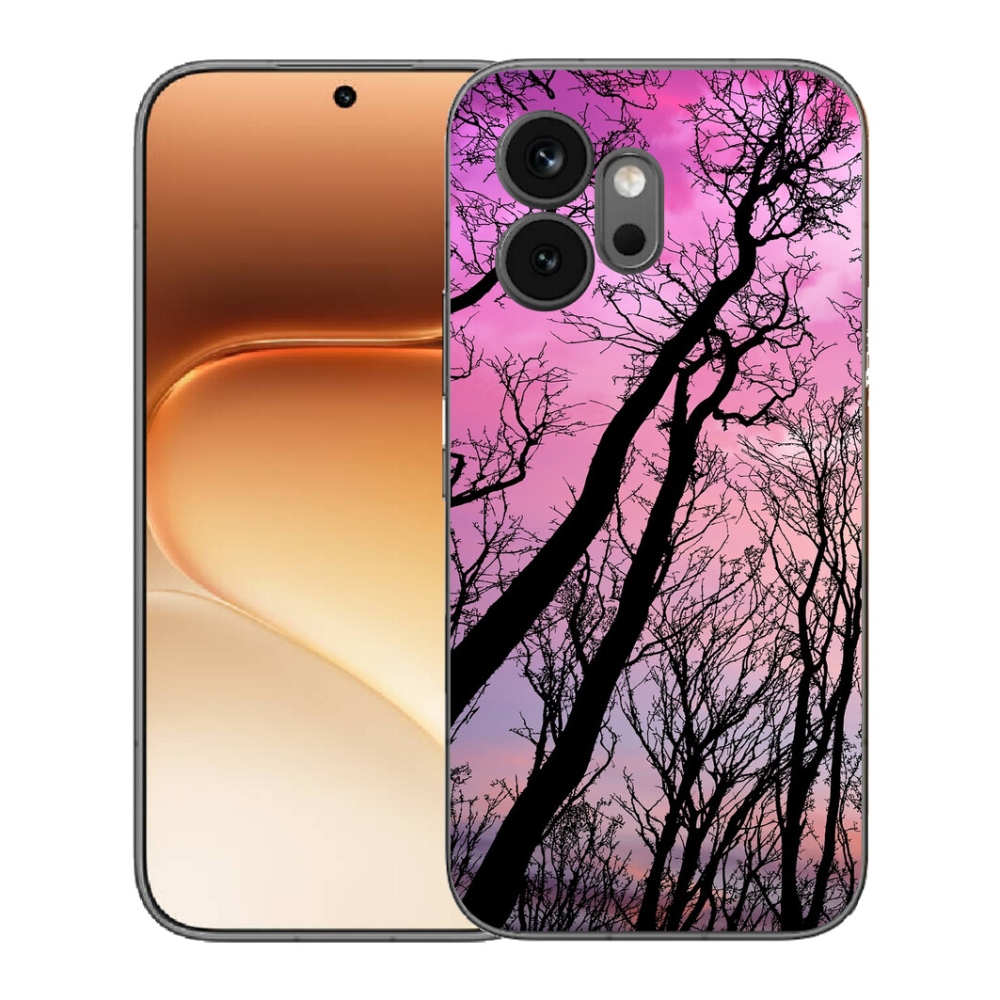 Gelový kryt mmCase na Honor 600 - opadané stromy