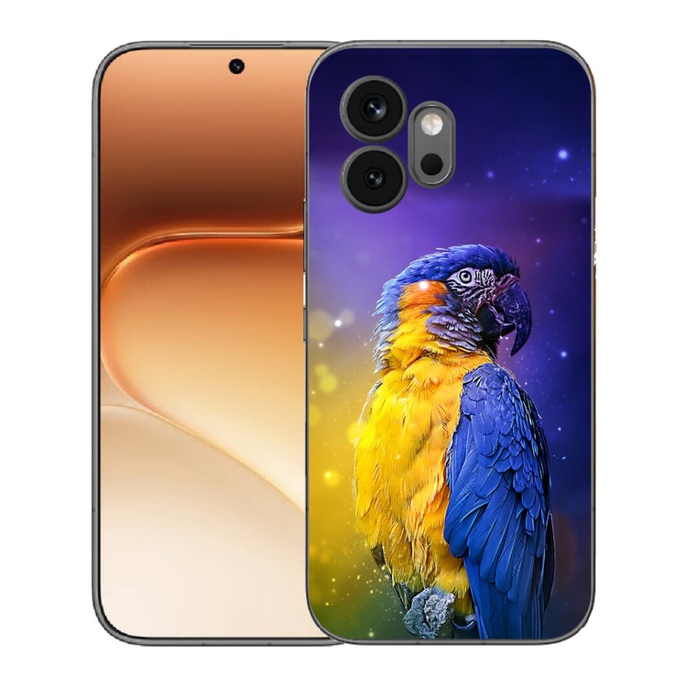 Gelový kryt mmCase na Honor 600 - papoušek ara 1