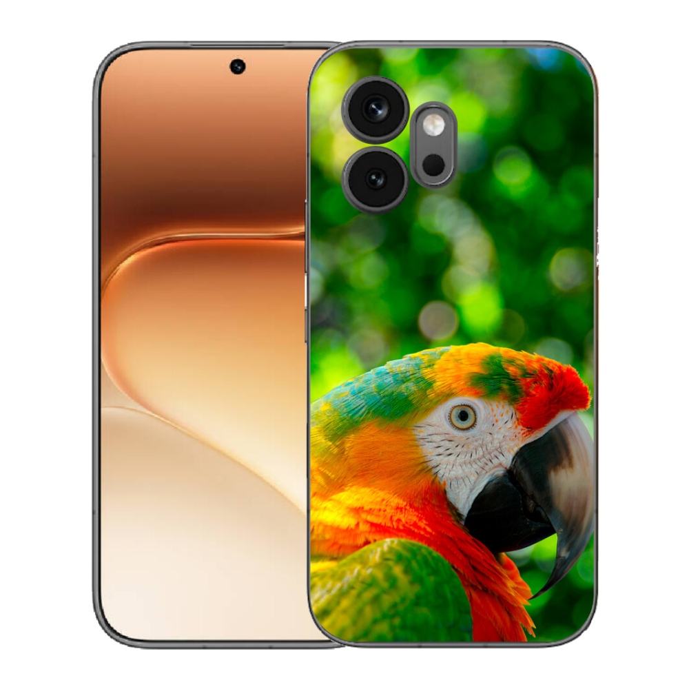 Gelový kryt mmCase na Honor 600 - papoušek ara 3