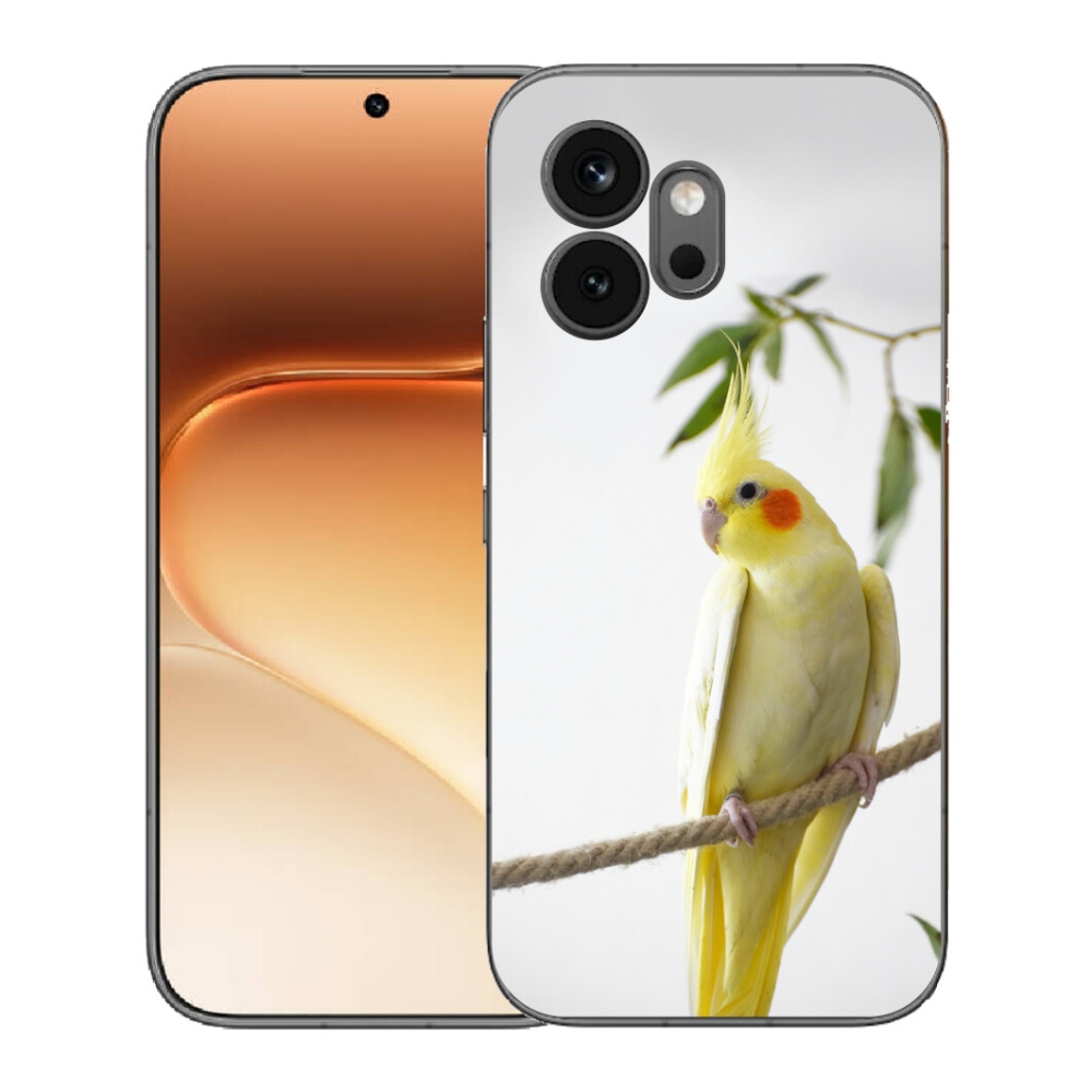 Gelový kryt mmCase na Honor 600 - papoušek korela chocholatá