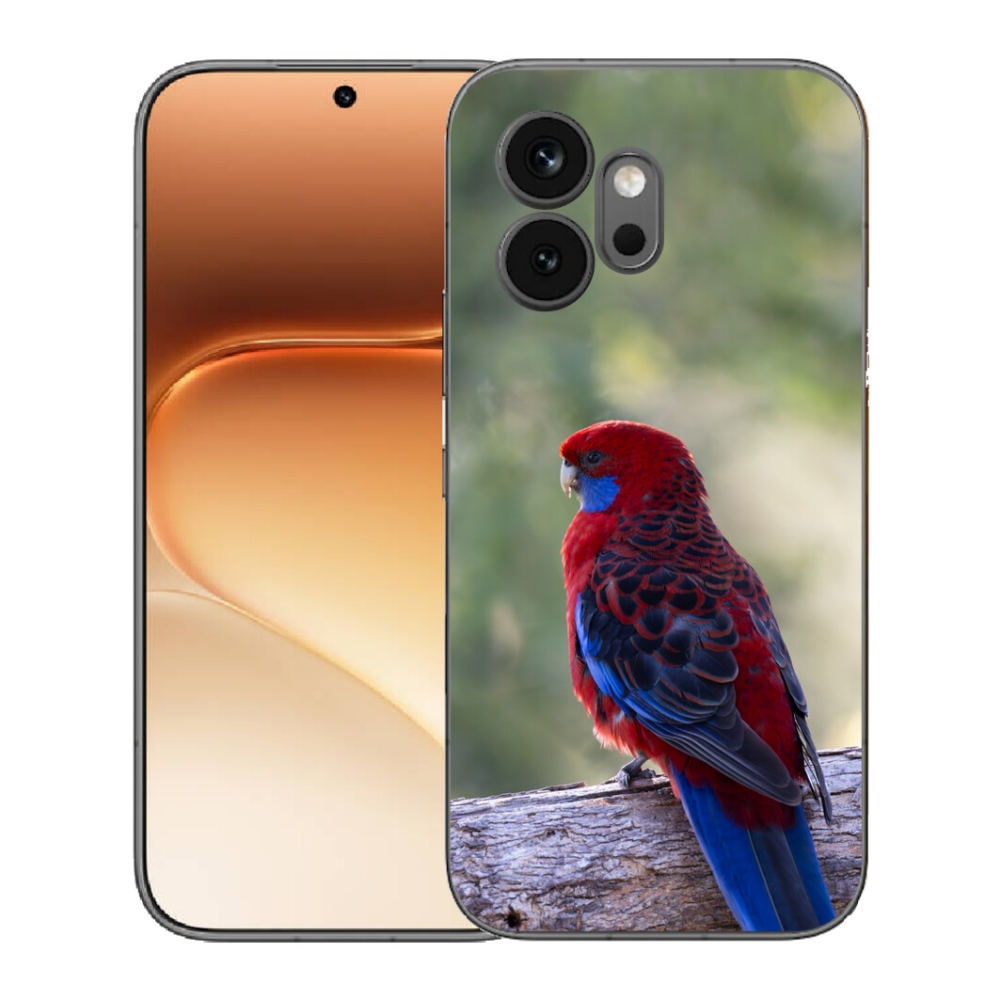 Gelový kryt mmCase na Honor 600 - papoušek rosela