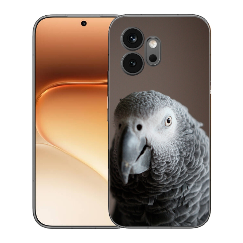 Gelový kryt mmCase na Honor 600 - papoušek žako 2