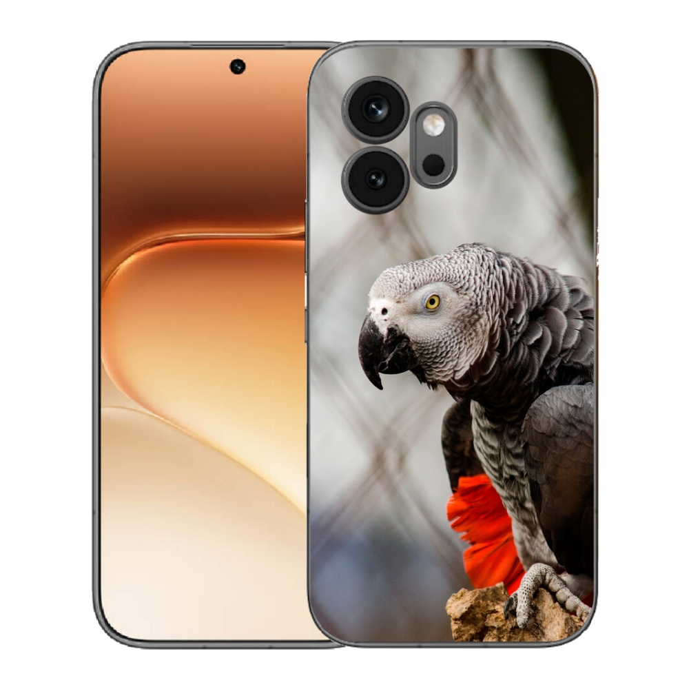 Gelový kryt mmCase na Honor 600 - papoušek žako 3