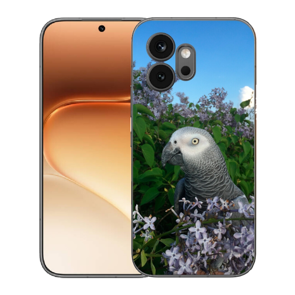 Gelový kryt mmCase na Honor 600 - papoušek žako