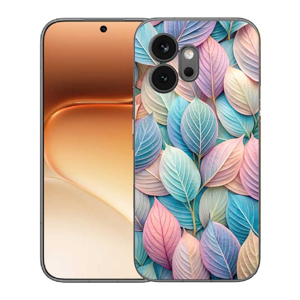 Gelový kryt mmCase na Honor 600 - pastelové listy
