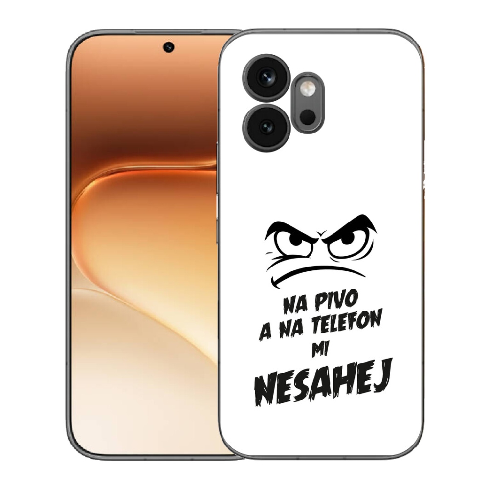 Gelový kryt mmCase na Honor 600 - pivní motiv 2 bílé pozadí