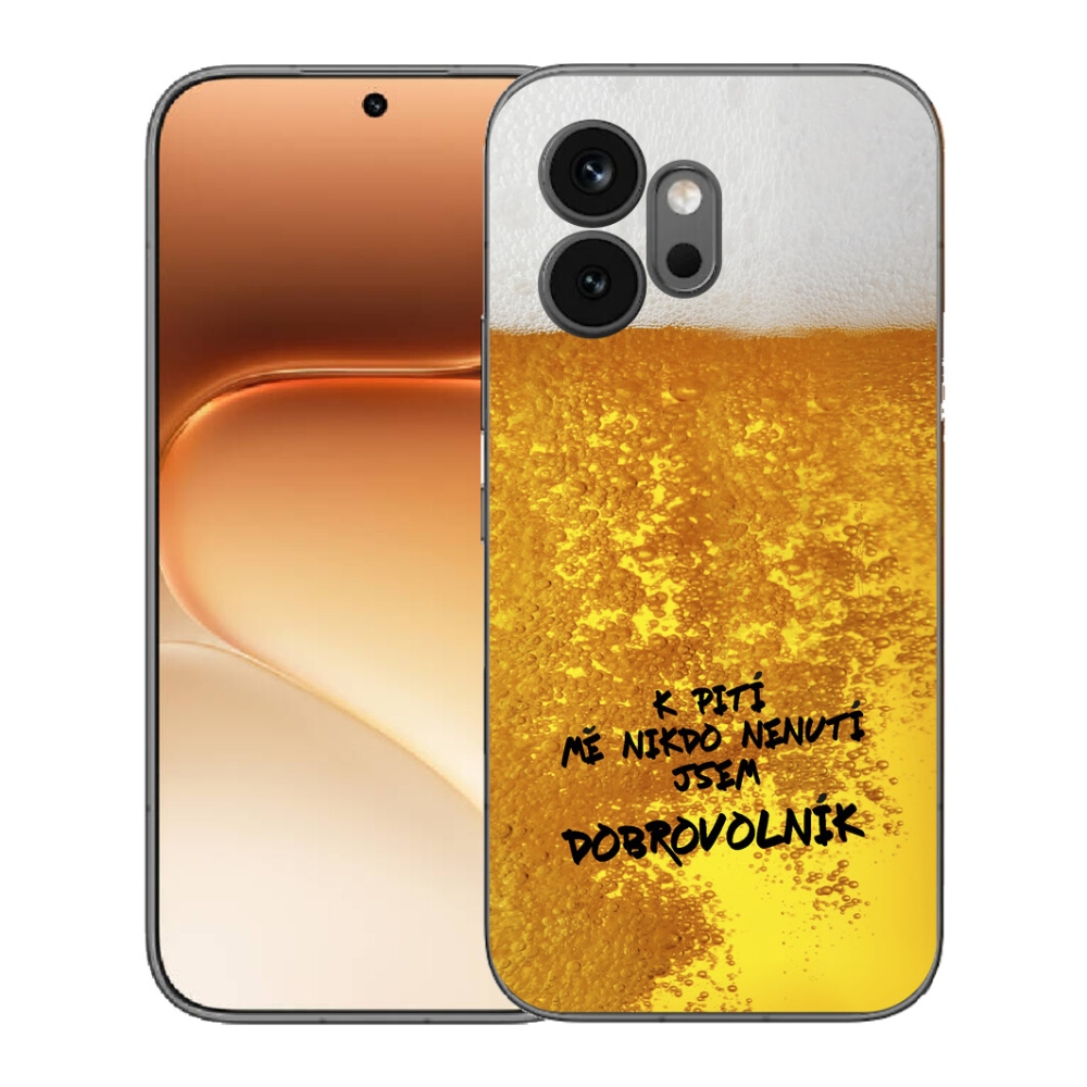Gelový kryt mmCase na Honor 600 - pivní motiv 4