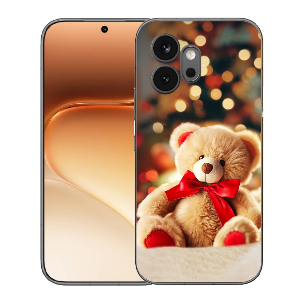Gelový kryt mmCase na Honor 600 - plyšový medvídek