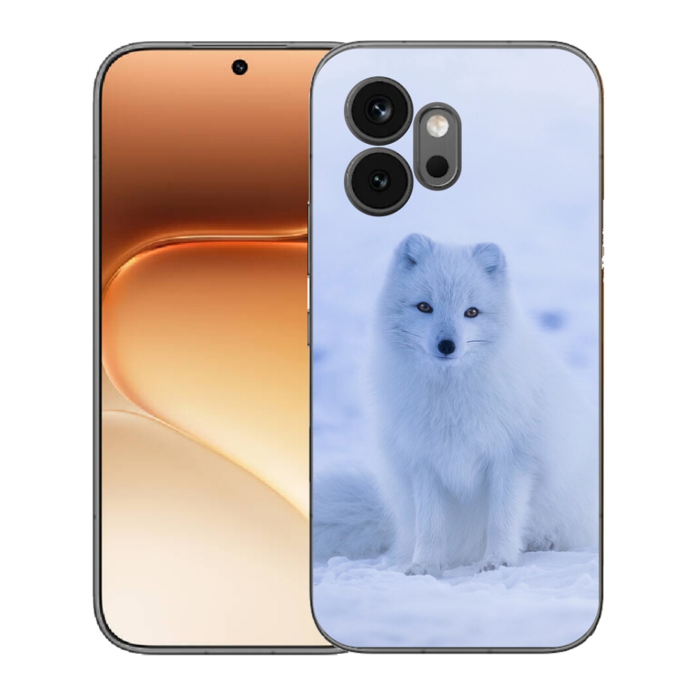 Gelový kryt mmCase na Honor 600 - polární liška