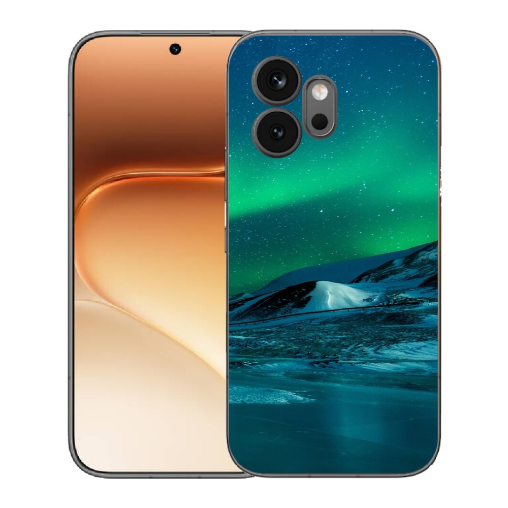 Gelový kryt mmCase na Honor 600 - polární záře
