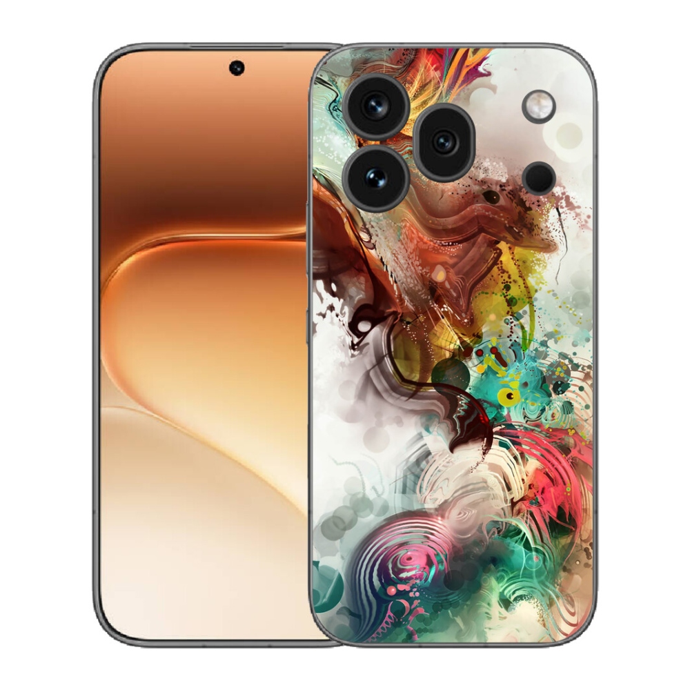 Gelový kryt mmCase na Honor 600 Pro - abstrakt 1
