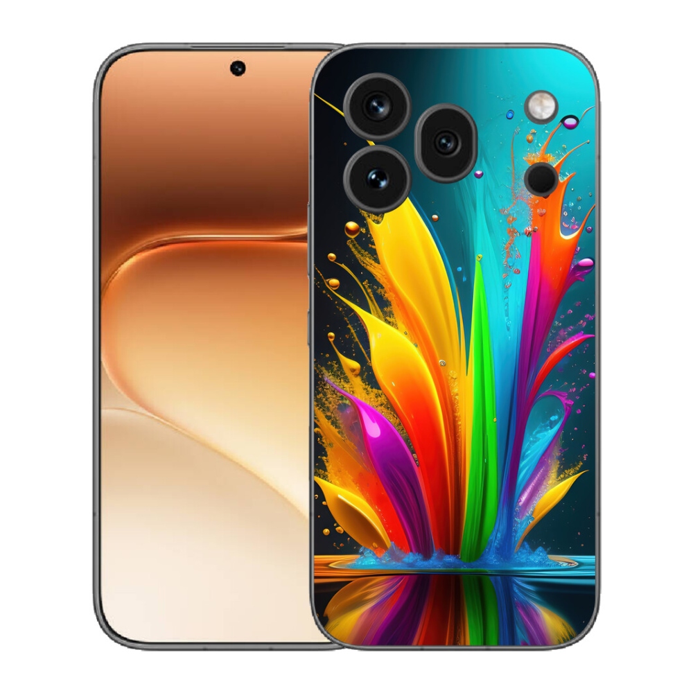 Gelový kryt mmCase na Honor 600 Pro - abstraktní motiv 1