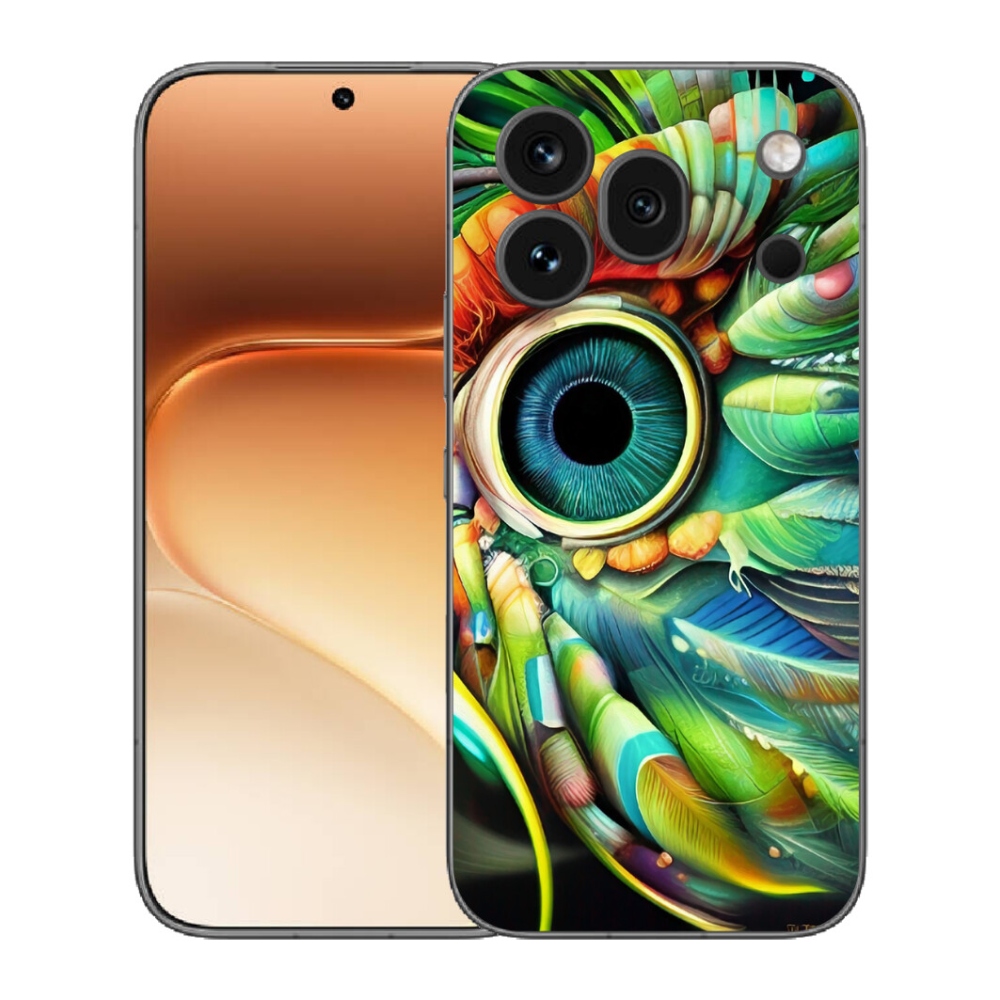 Gelový kryt mmCase na Honor 600 Pro - abstraktní motiv 18