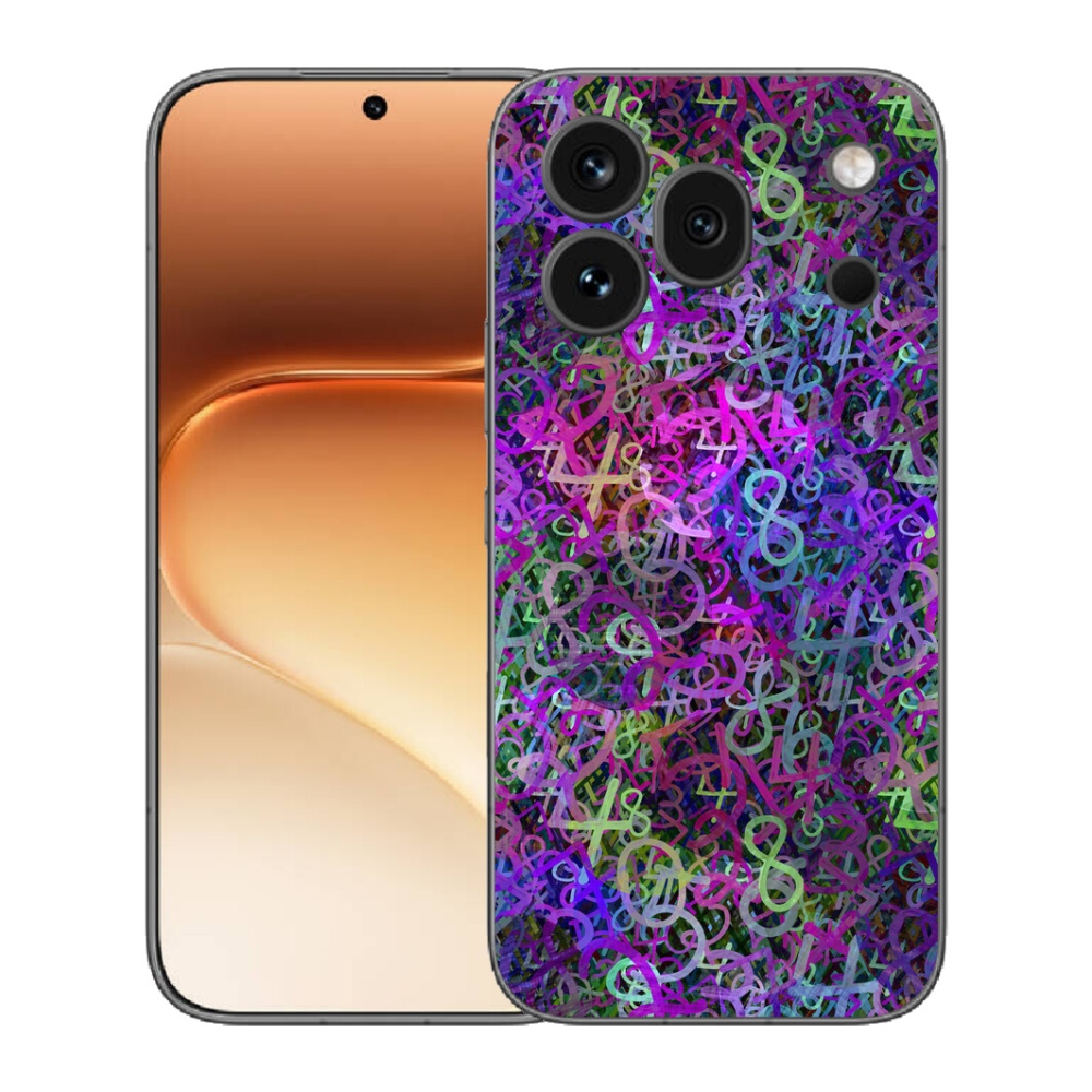 Gelový kryt mmCase na Honor 600 Pro - abstraktní motiv 25