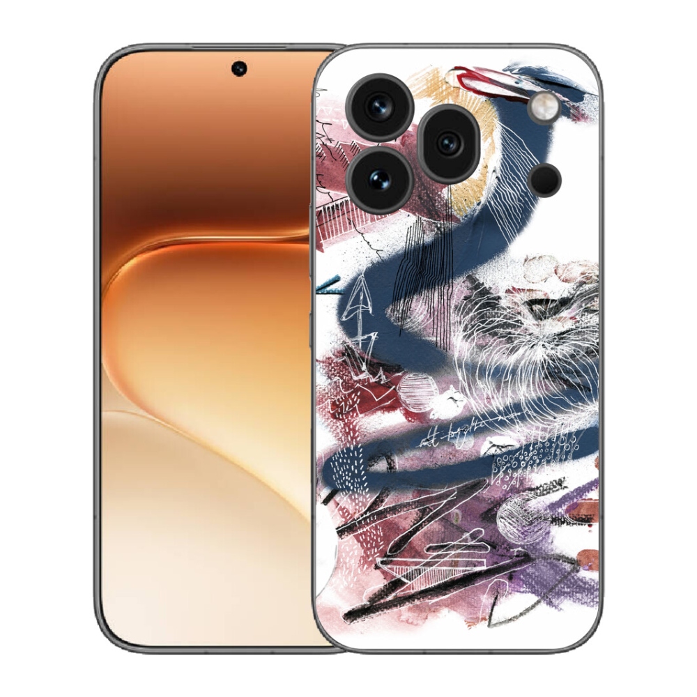 Gelový kryt mmCase na Honor 600 Pro - abstraktní motiv 28