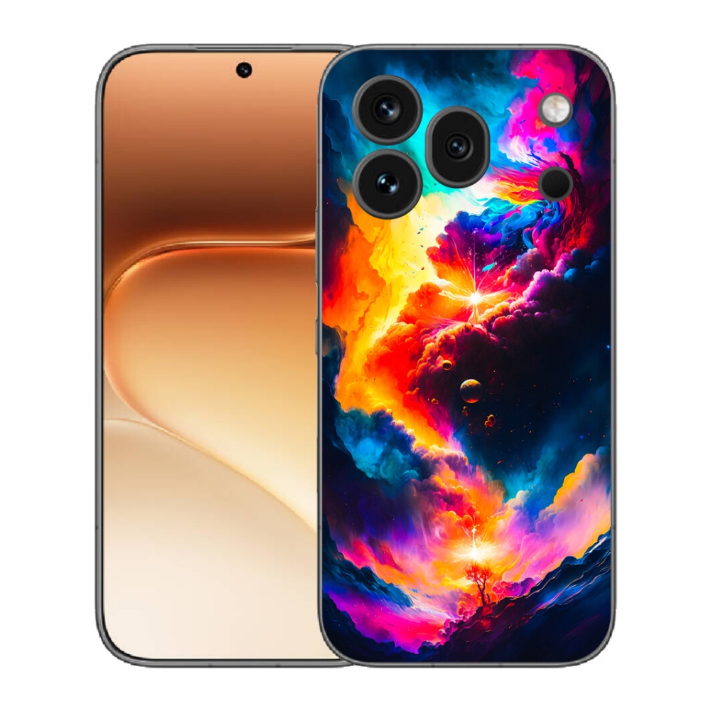 Gelový kryt mmCase na Honor 600 Pro - abstraktní motiv