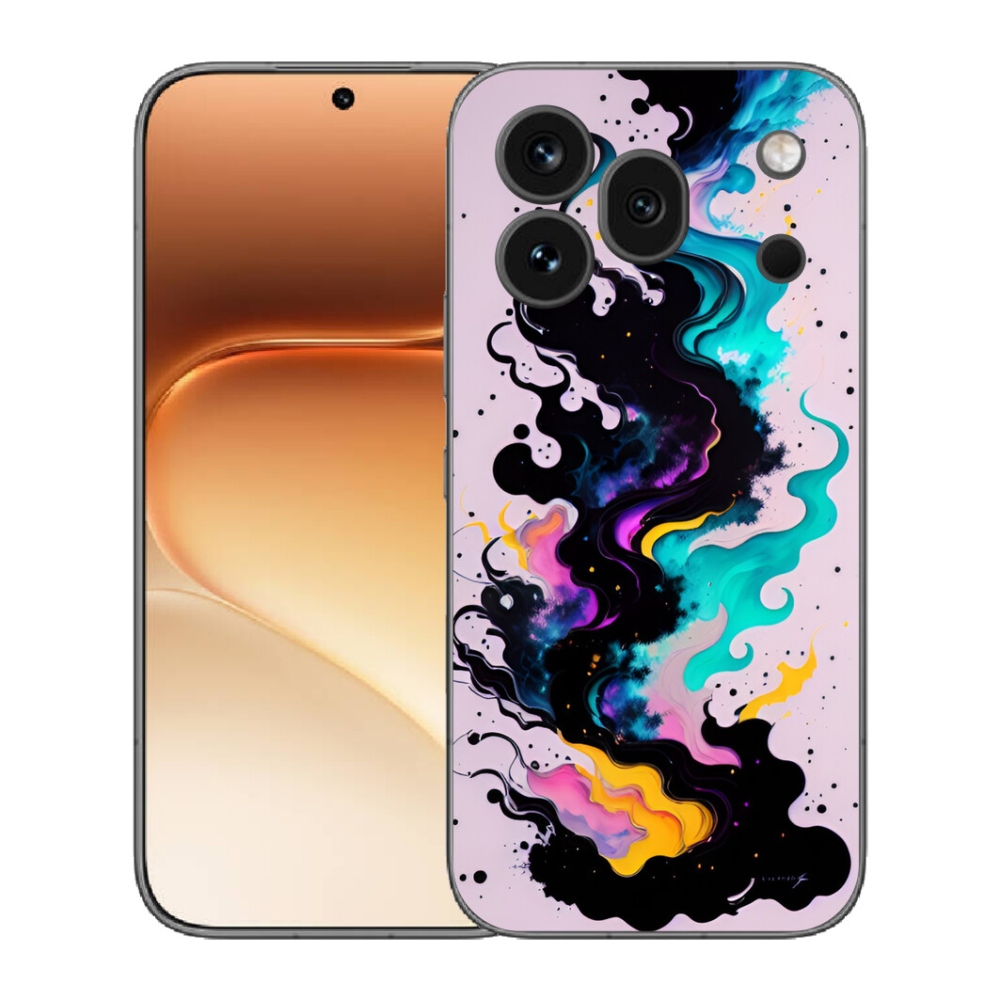 Gelový kryt mmCase na Honor 600 Pro - abstraktní motiv 4