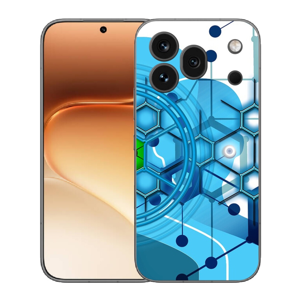 Gelový kryt mmCase na Honor 600 Pro - abstraktní vzor 2