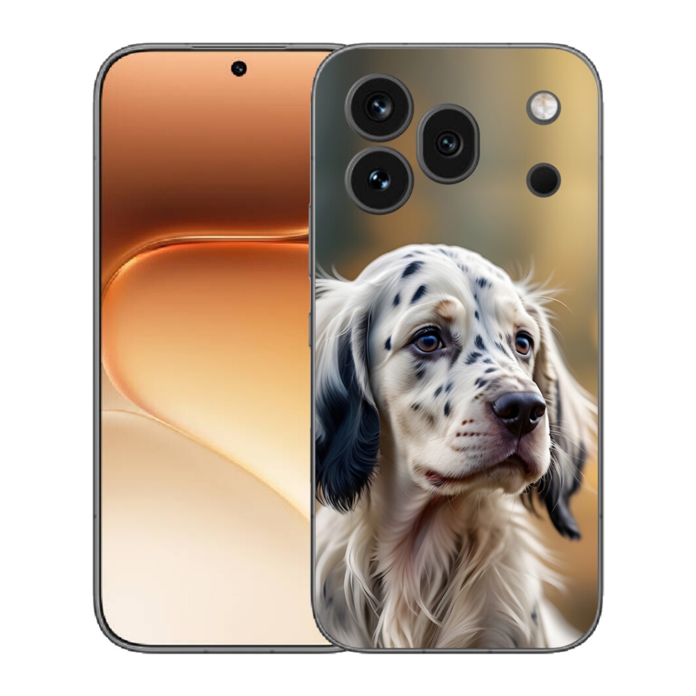 Gelový kryt mmCase na Honor 600 Pro - anglický setr