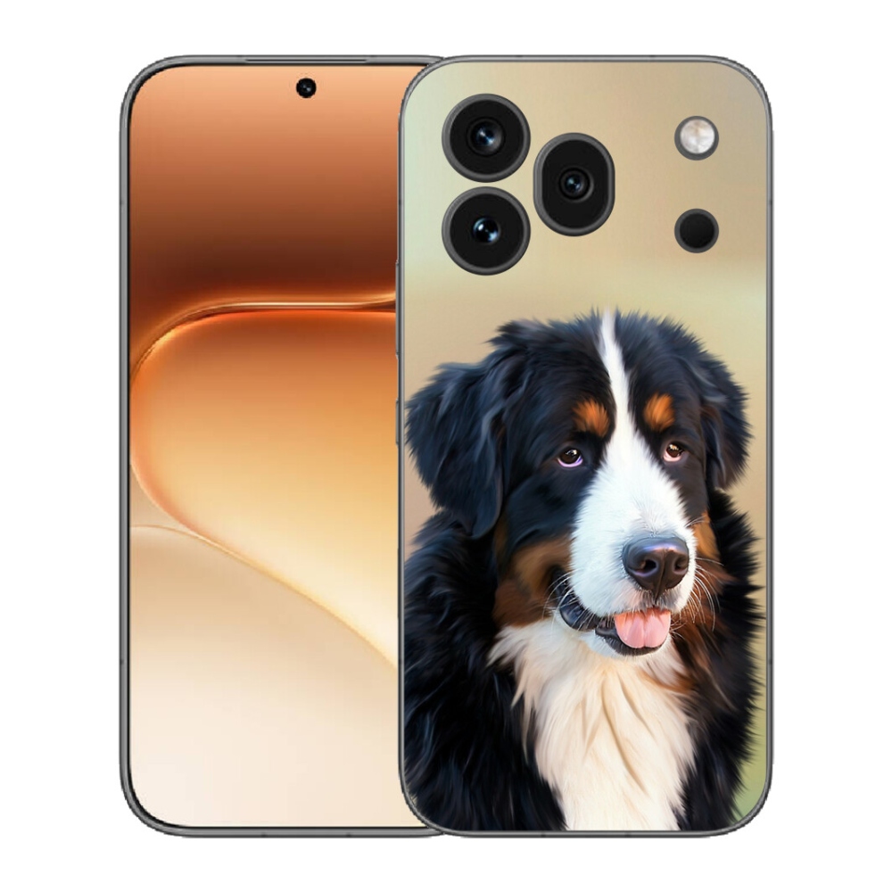Gelový kryt mmCase na Honor 600 Pro - bernský salašnický pes