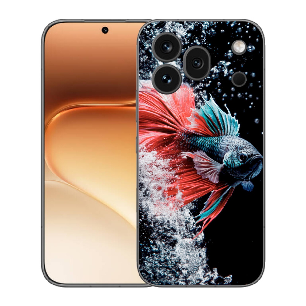 Gelový kryt mmCase na Honor 600 Pro - bojovnice pestrá