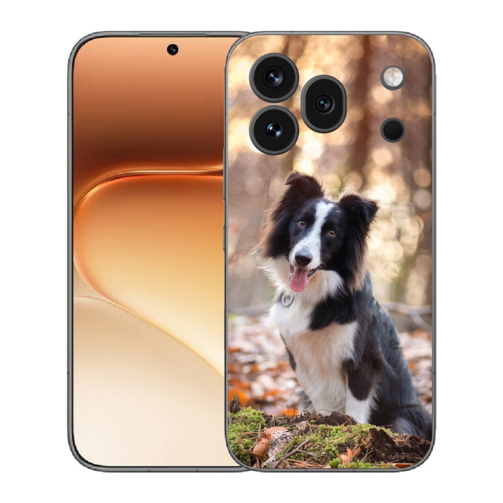 Gelový kryt mmCase na Honor 600 Pro - border kolie 1