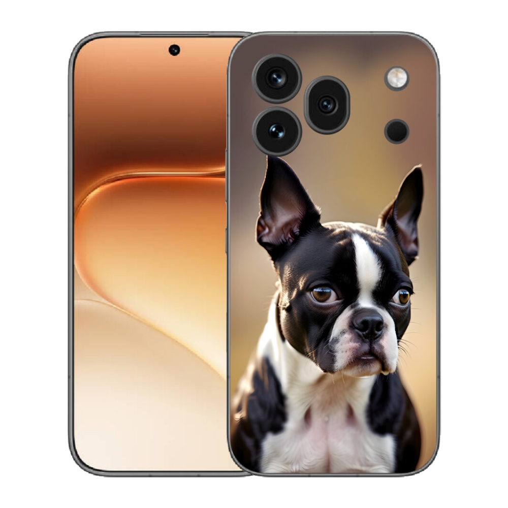 Gelový kryt mmCase na Honor 600 Pro - bostonský teriér
