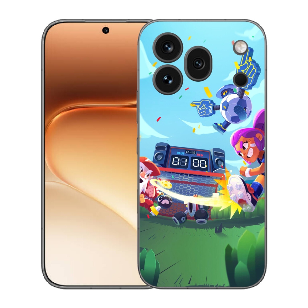 Gelový kryt mmCase na Honor 600 Pro - brawl stars 1