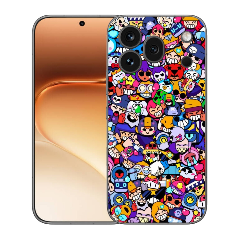 Gelový kryt mmCase na Honor 600 Pro - brawl stars 2