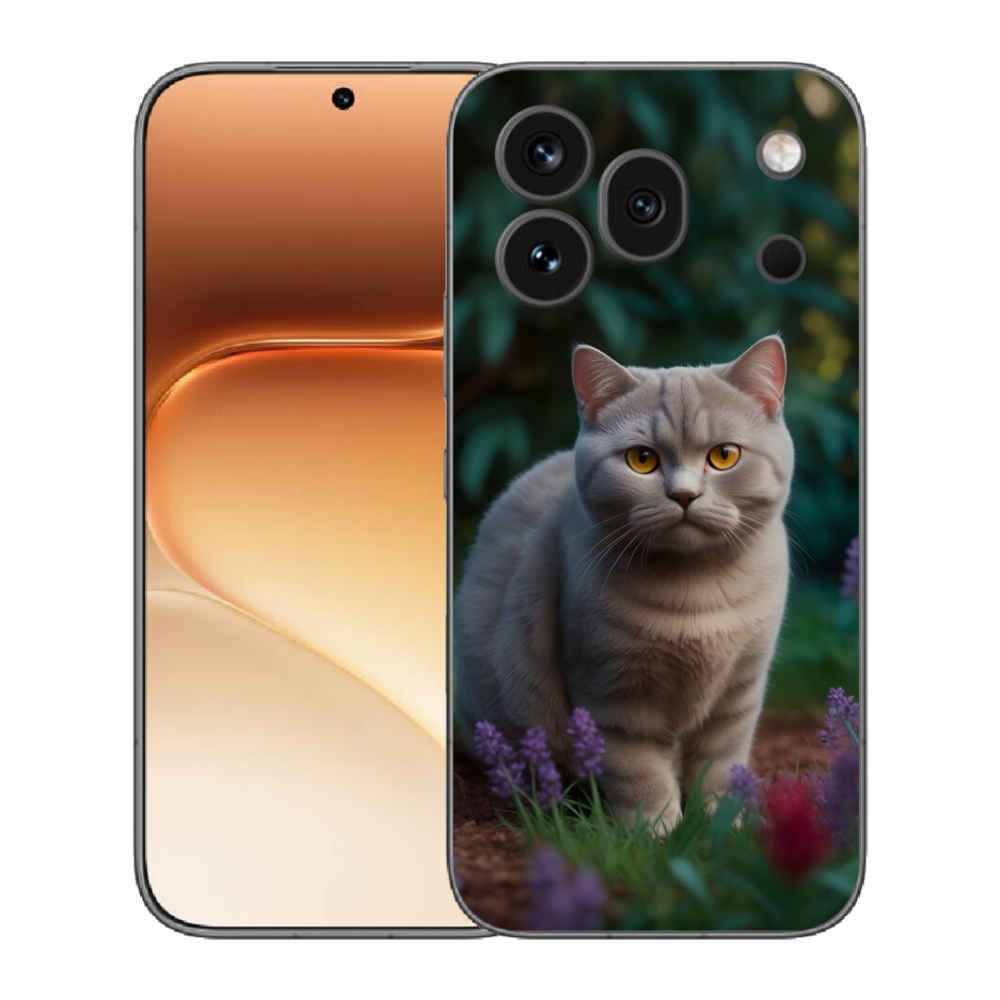 Gelový kryt mmCase na Honor 600 Pro - britská kočka
