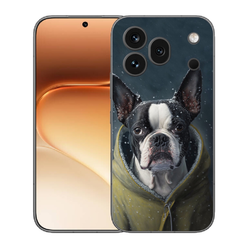 Gelový kryt mmCase na Honor 600 Pro - buldoček