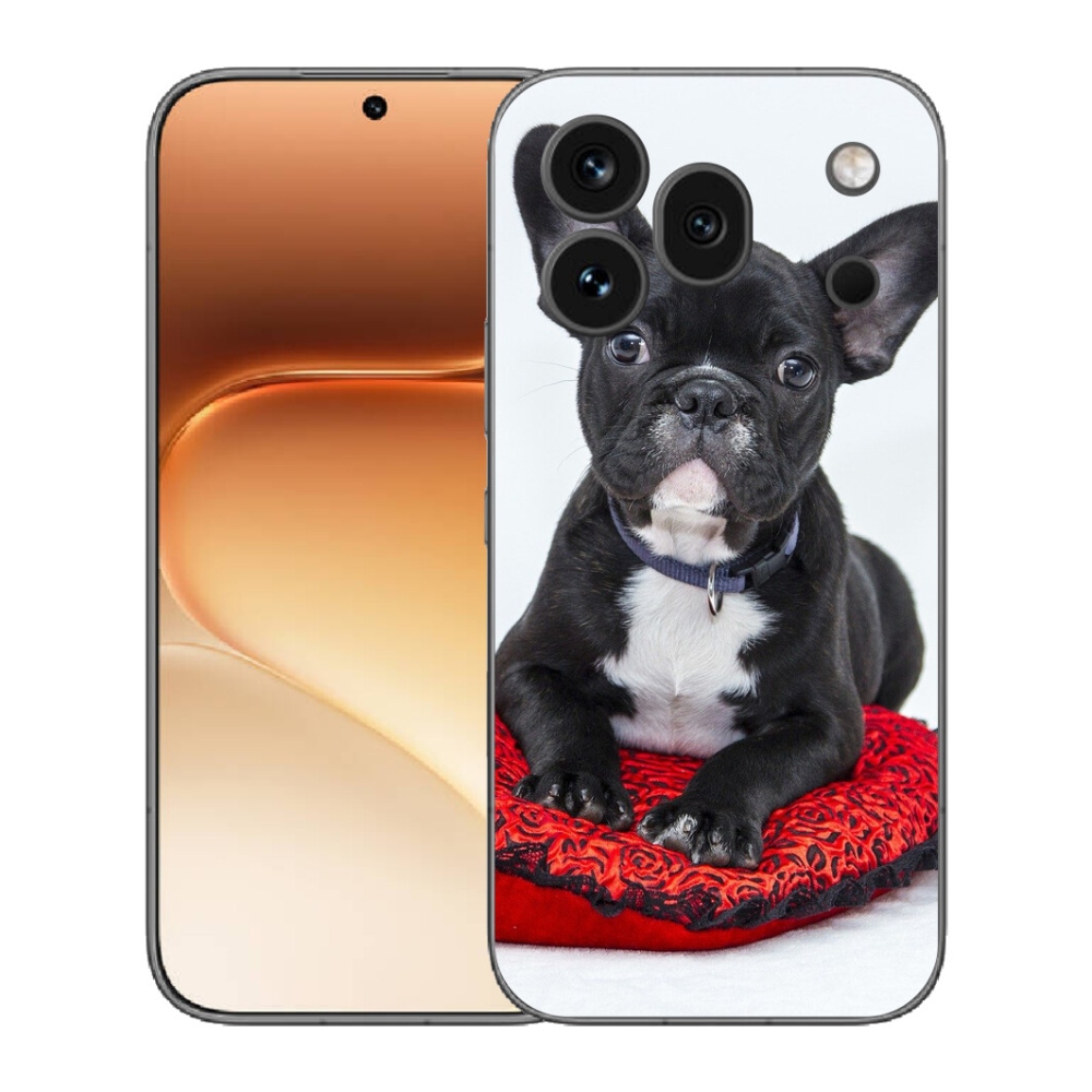 Gelový kryt mmCase na Honor 600 Pro - buldok