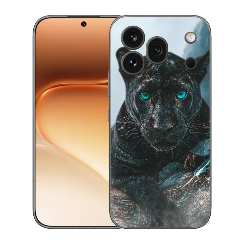 Gelový kryt mmCase na Honor 600 Pro - černý panter