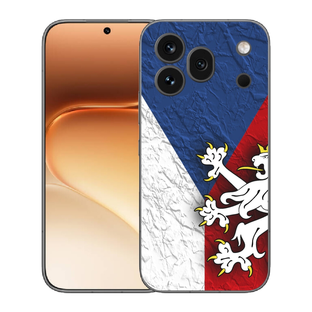 Gelový kryt mmCase na Honor 600 Pro - česká vlajka 1