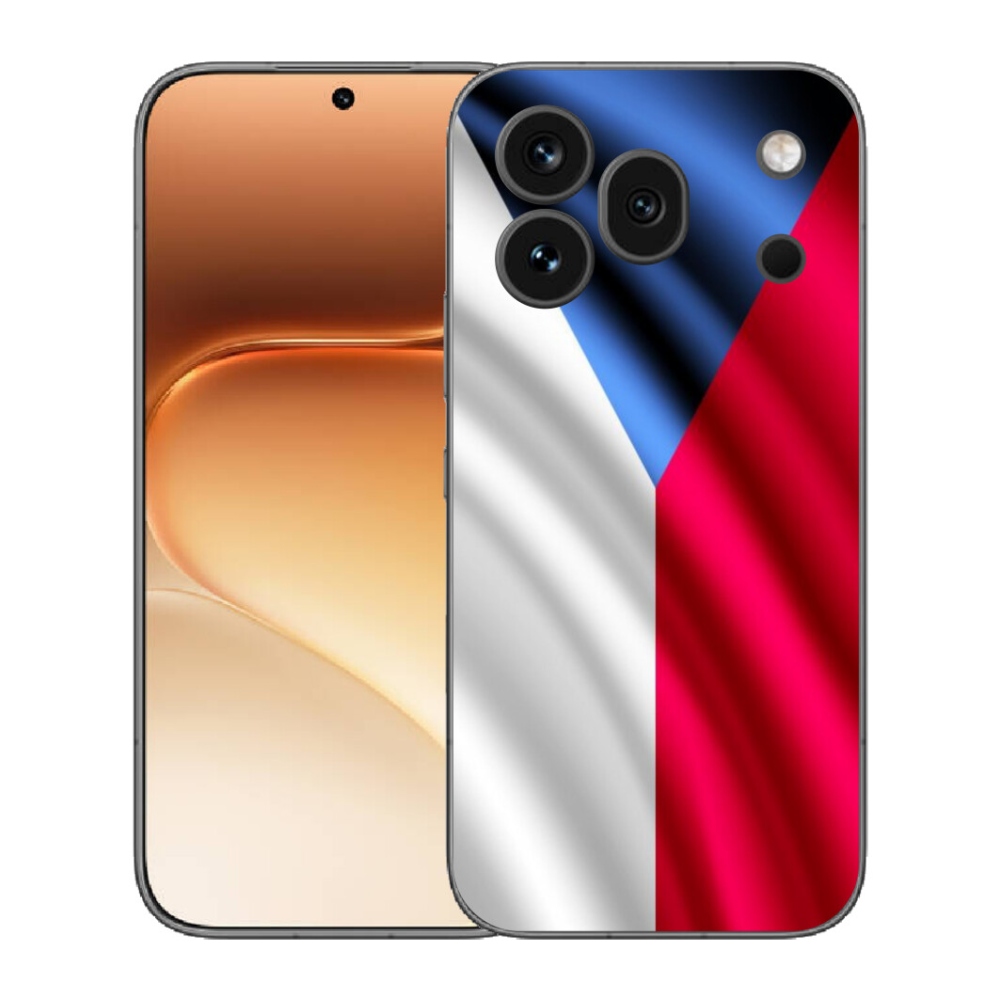 Gelový kryt mmCase na Honor 600 Pro - česká vlajka